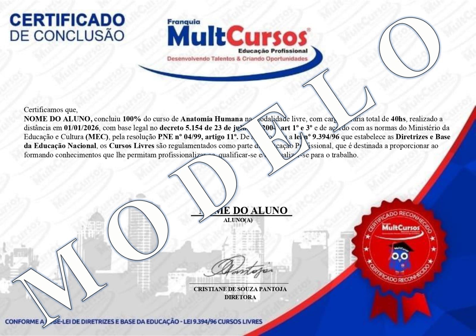 Imagem do Certificado
